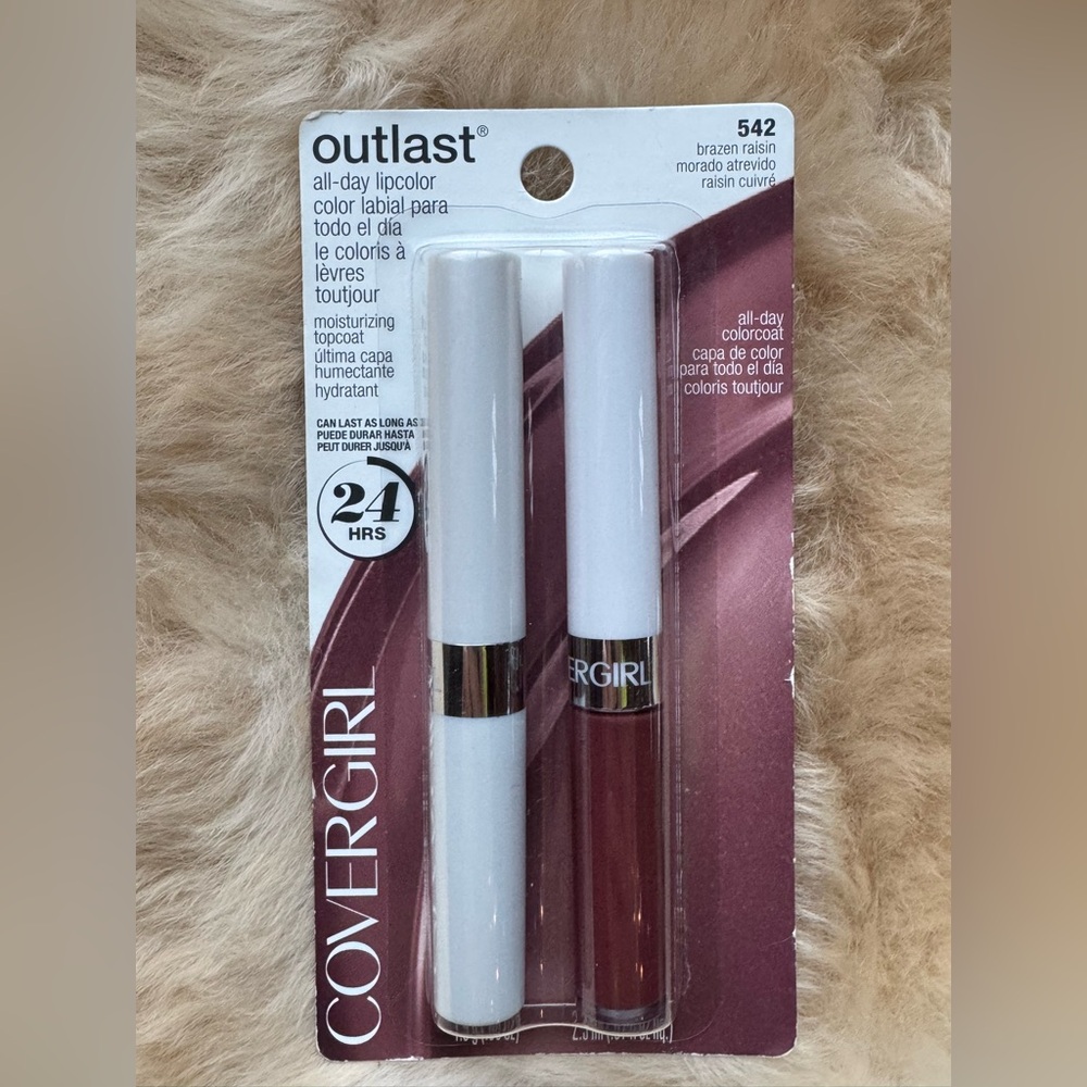 542 Brazen Raisin – CoverGirl Outlast All-Day Lipcolor (Discontinued)